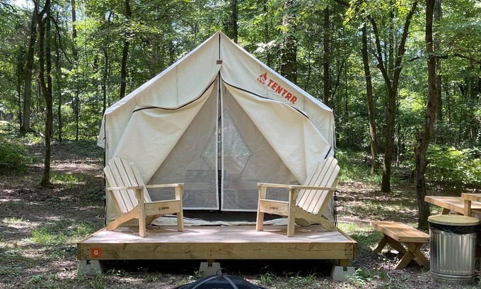 Holly Springs RV Rental | Tentrr State Park Site - Mississippi Wall Doxey State Park - Woodland G - Single