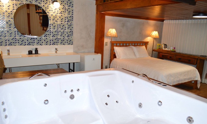 Monte Verde Ski Chalet | Terras da Serra Refuge - Pico do Selado Suite, for families, with mezzanine and spa