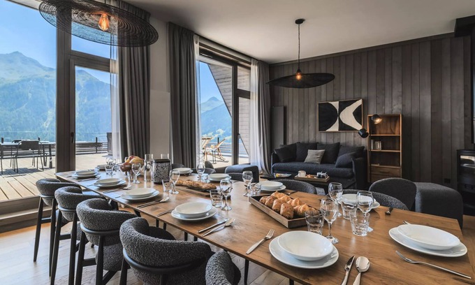 Plan Peisey Apartment | Terresens Le Quartz Residence - Apartment 7 Rooms 12 People Standard