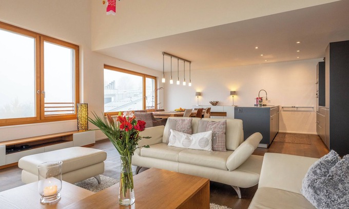Flims Apartment | The 3.5 room apartment located in Flims Dorf in a quiet and well-connected area.