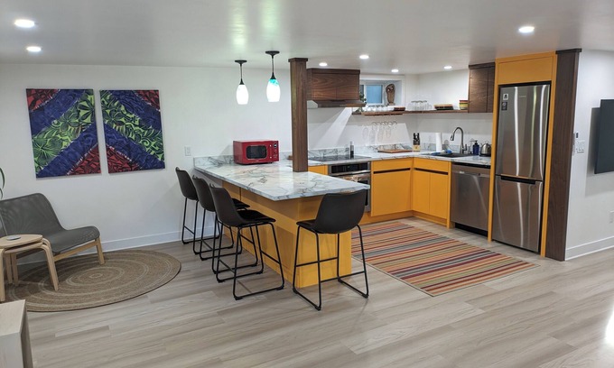 Longmont Apartment | The Apartment. Cozy one bedroom modern place. Close to downtown and breweries
