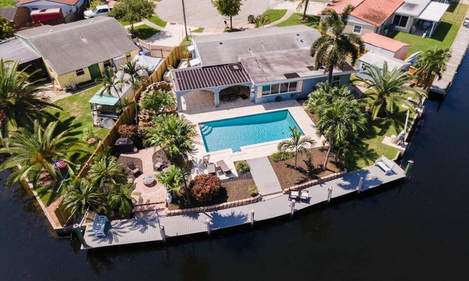 North Central Hollywood Villa | The Aqua Villa Water view