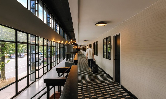 Brookline Apartment | The Arcadian powered by Sonder | Superior King Room w/Corridor View
