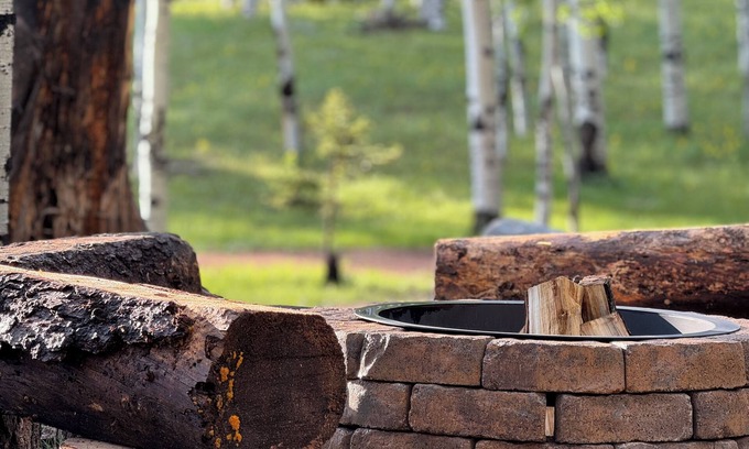 Divide Apartment | The Aspen Suite - Private Fire Pit, Forest & Mountain View
