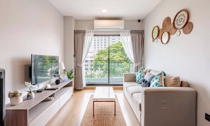 Chang Khlan Apartment | The Astra Sky River -Primier Suite Room/3BDR 2Bath/Garden View