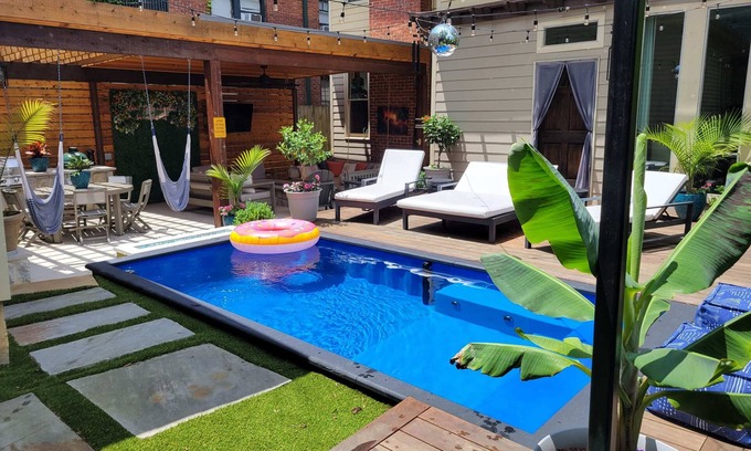 Midtown House | The Classy Craftsman - Beautiful Decor & Pool