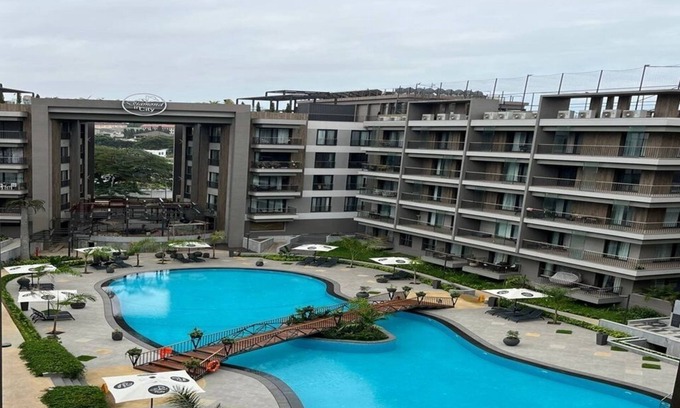 Cantonments Apartment | The Diamond In City Luxury Studio With Pool View By ZENORA Living