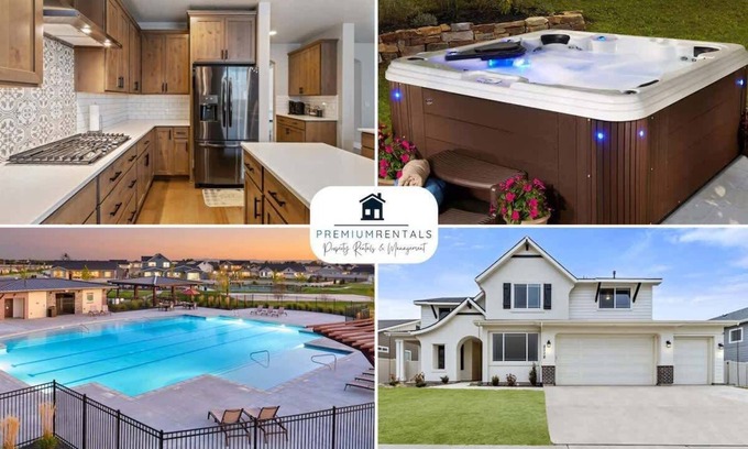 Meridian House | The Dream Home | 5 bedroom | Meridian ID HOT TUB