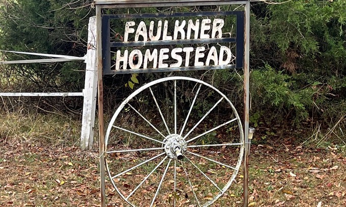 Black Other | The Faulkner Homestead, old farm house, surrounded by Mark Twain National forest