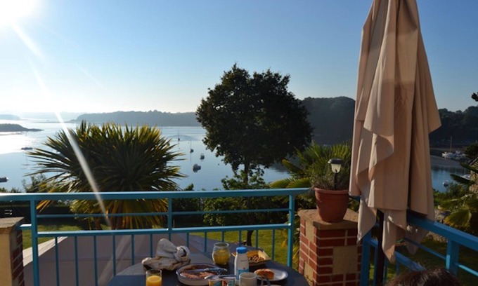 Le Minihic-sur-Rance Villa | THE FEET IN WATER! AMAZING VIEWS! FACING THE SEA ACCESS BY PRIVATE WAY