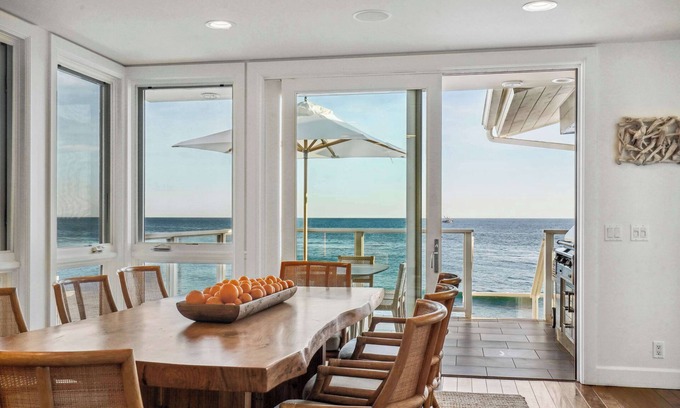 Western Malibu Villa | The Getaway Oceanfront Villa in Malibu by Stay Awhile