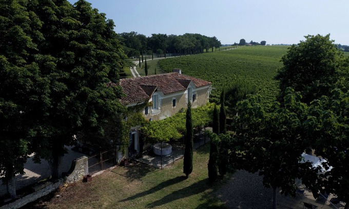 Lectoure House | The House on the Vineyard in Lectoure, Gers department, Gascony
