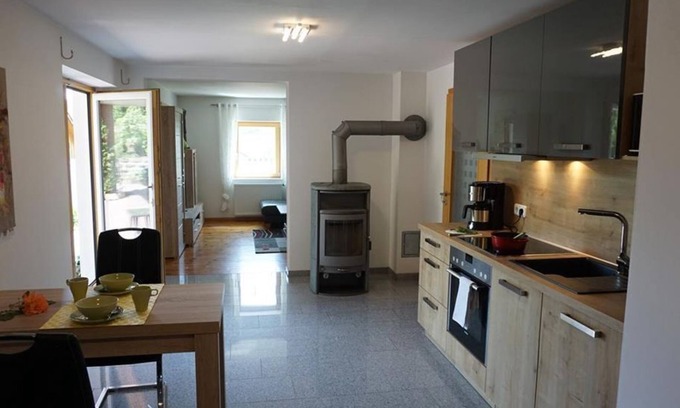 Poppenhausen Apartment | The little one, bathroom, toilet, 1 bedroom - Apartment Öttersbach