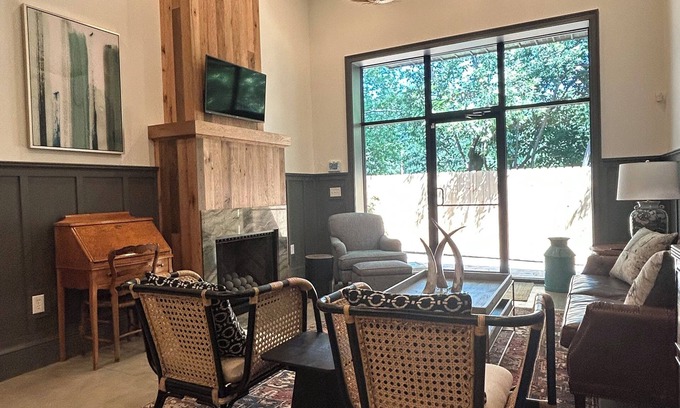 Abbeville House | The Mailroom: Mid-Century Post Office Turned Elegant Abbeville Retreat