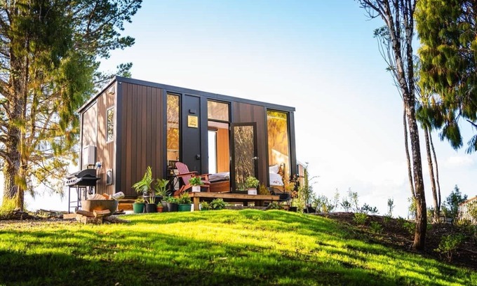 Mangorei House | The Mini Mountain Hut 2 by Tiny Away