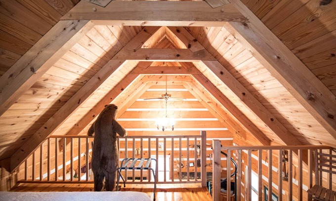 Otto Cabin | The Mountains are Calling! Visit Walnut Falls | Turnstone Log Cabins