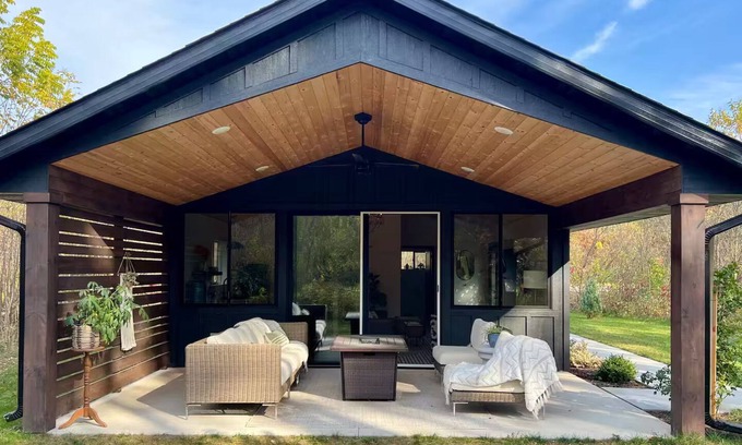 Menomonie House | The Nordic Nest- a unique getaway! Close to trails, Menomonie-Stout- 6 miles