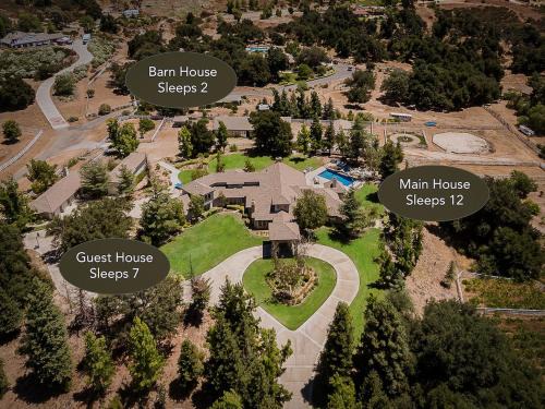 Murrieta House | The Oaktree Estate by Fieldtrip 7 Acre Private Resort with Lake Pool Vineyard