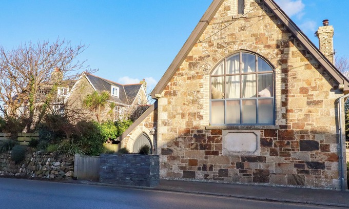 Crantock Cottage | THE OLD VILLAGE CHAPEL, pet friendly, with open fire in Crantock