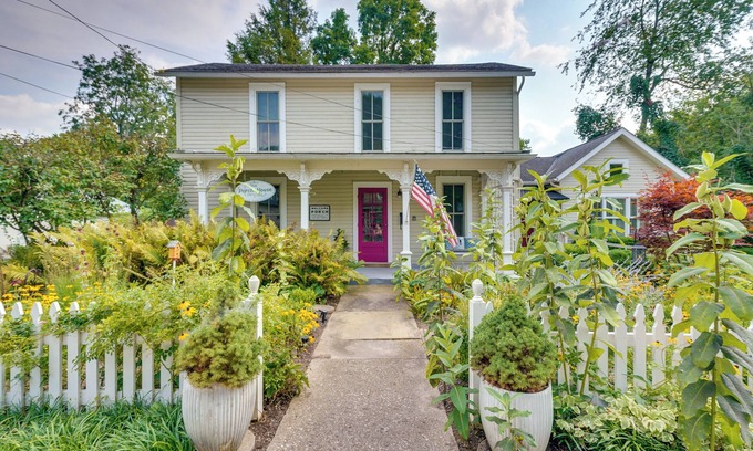 Granville House | 'The Porch House' Located in Historic Village