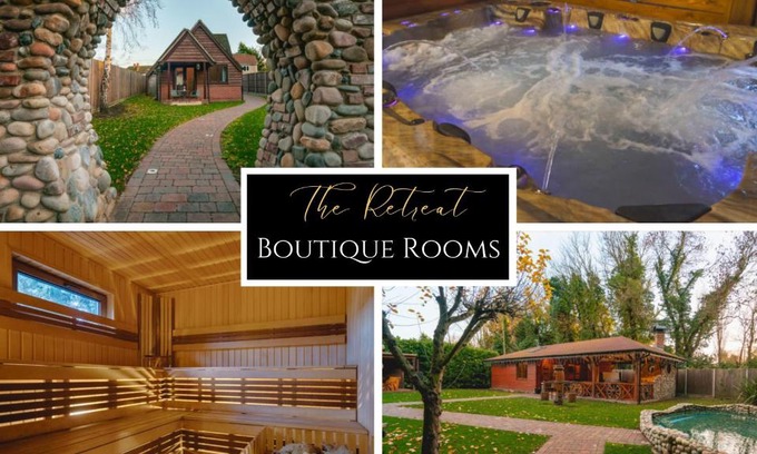 Great Paxton Apartment | The Retreat Sauna & Hot Tub Boutique Rooms