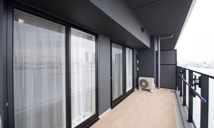 Konohana Condo | THE RISE Osaka Universal Bayside 2LDK ・ 2 beds (max. 4 persons) Nitori C Design 2F-5F