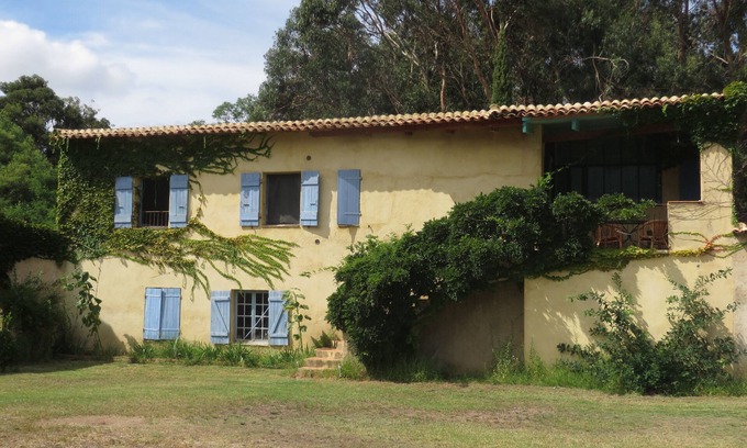 Calenzana House | The South Cottage, bioclimatic and large swimming pool.