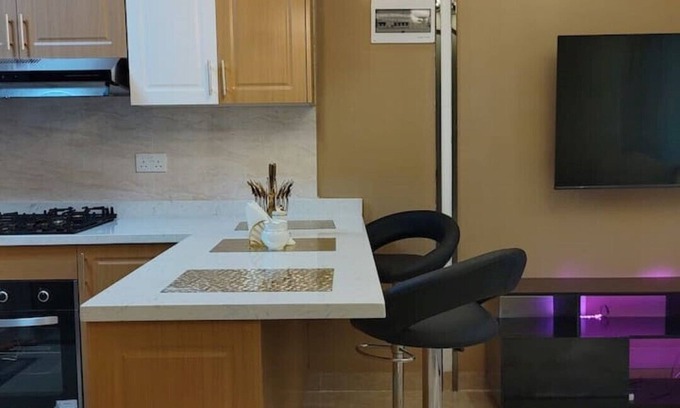 Tsavo Apartment | The Stasha one bedroom apartment Wi-Fi, Gym, Pool
