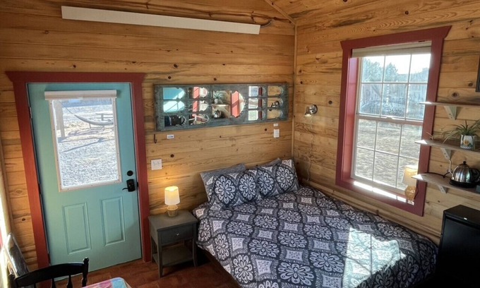 Lazear House | The Turquoise Door at Triple View Tiny Houses