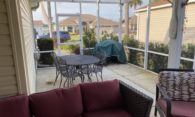 Pennecamp House | THE VILLAGES - PENNECAMP with golf cart