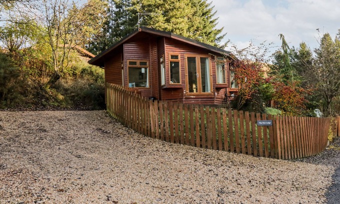 Dollar Cottage | THE WEE LODGE, pet friendly, with a garden in Dollar