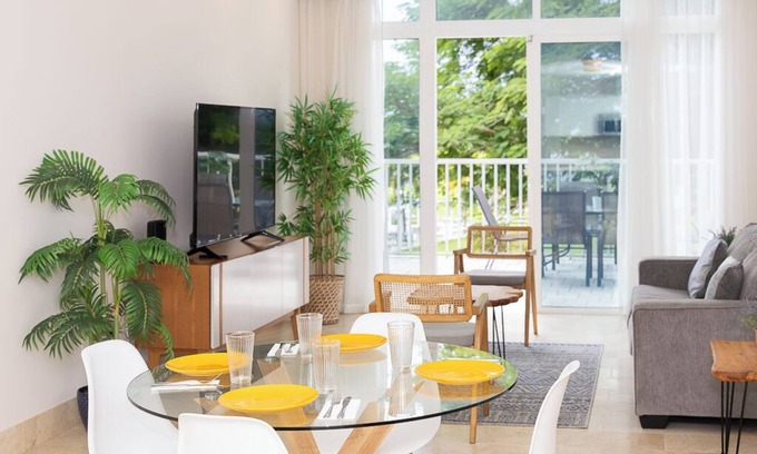 Playa Blanca Apartment | This apartment is a 2 bedroom(s), 2 bathrooms, located in Buenaventura, Cocle.