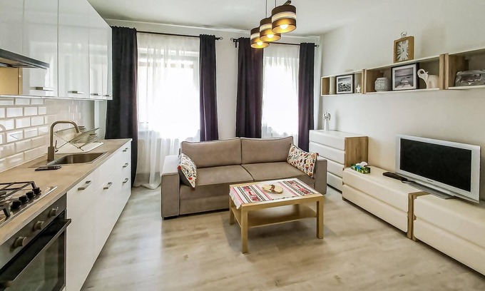 Pruszcz Gdanski Apartment | This holiday home is located by a pond in the picturesque town of Pruszcz Gdaski.