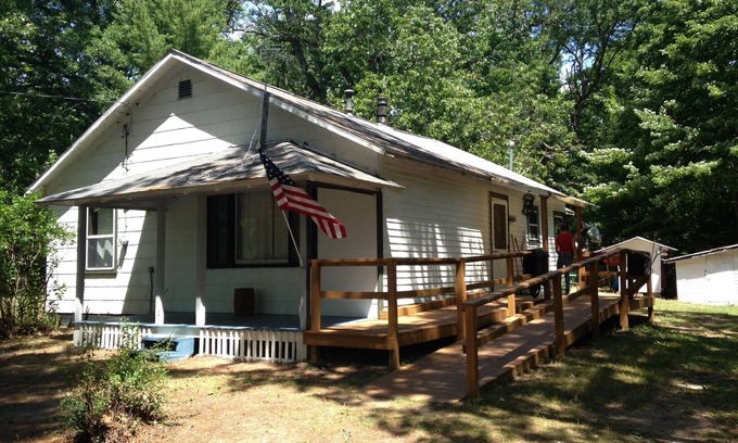 Branch House | Three bedroom one bath home and 3 1/2 wooded acres