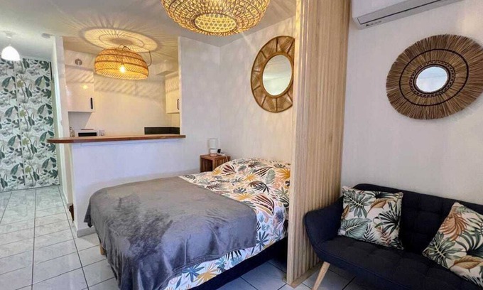 Boucan Canot Apartment | Ti'Sun, Cosy studio in Boucan Canot, Parking and Wifi