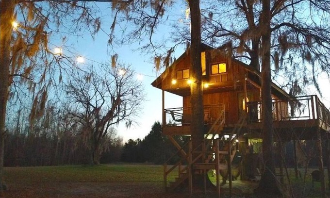 Letohatchee Cabin | Timber Retreat Rustic Tree House
