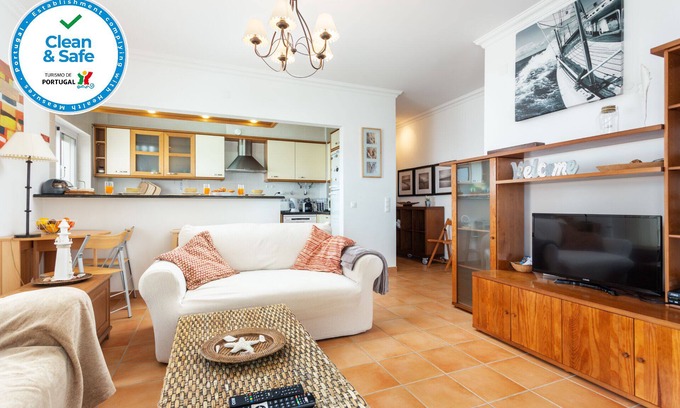 Conceicao e Cabanas de Tavira Apartment | Top floor, double terrace, sea view, free Wifi