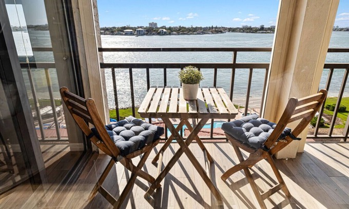 Casa del Mar Condo | Top-Floor Bayfront Oasis: 2BR/2BA Condo at Casa Del Mar with Stunning Views & Modern Comforts