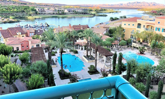 Lake Las Vegas Condo | Top floor, BEST view, Viera condo at Lake Las Vegas!
