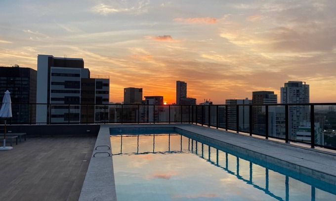 Pinheiros Apartment | Top Modern Studio Pinheiros Faria Lima SP for couple and Baby up to 3 years old