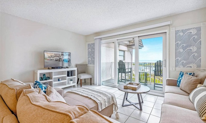 Avon By The Sea Condo | Townhouse Style Condo Next to Pier on the Beach!