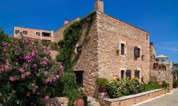 Samonas Villa | Traditional Crete Villa | Villa Orange Diktamos | Stunning Views | 1 Bedroom |.
