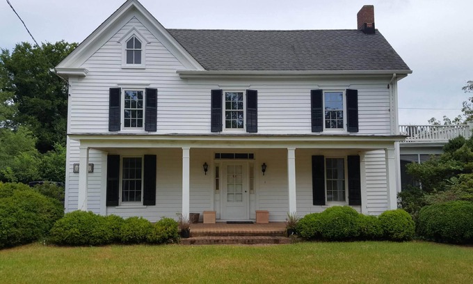 Eastville House | Traditional Eastern Shore Historic House