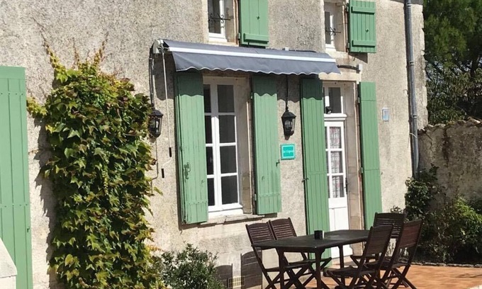 Bagnizeau House | Traditional French Holiday family gite. Heated pool-shaded play area-big garden