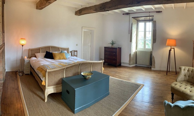 Saint-Arailles Other | Traditional hilltop Gascon farmhouse with large pool overlooking the Pyrénées
