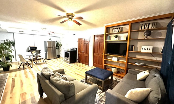 Gastonia Apartment | Tranquil 1-Bed Apt Private