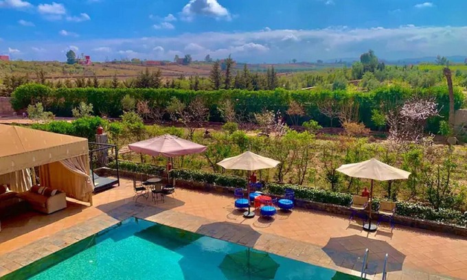 Aghouatim Villa | Tranquil Atlas Escape with a heated pool