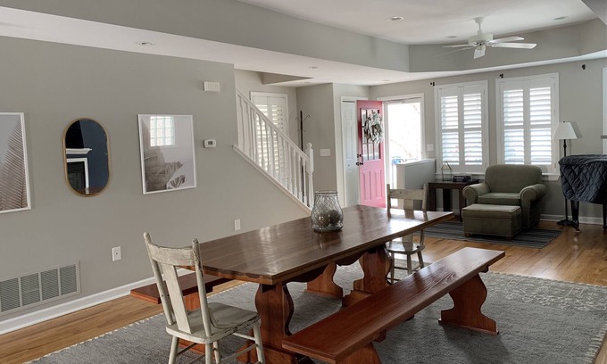 Tremont House | Tremont Townhome with Rooftop Deck & Skyline Views