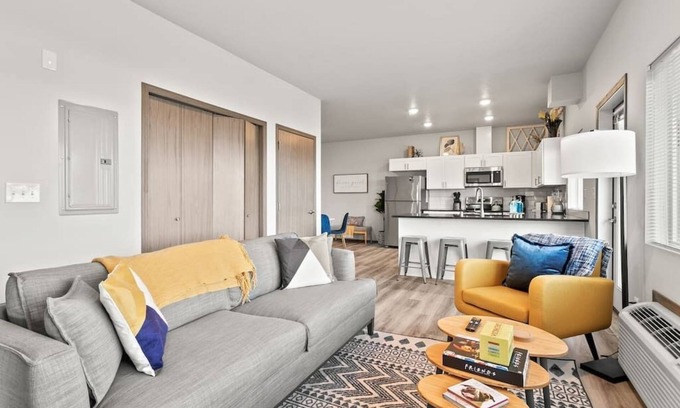 South Perry District Apartment | Trendy 2 Bed 2 Bath Near Perry Dist and Downtown!