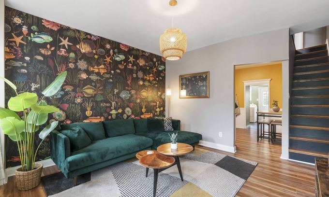 Olde Richmond House | Trendy Fishtown Mid-Century Modern Inspired Home